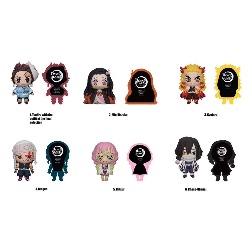 Demon Slayer Kimetsu no Yaiba 3D Magnets Series 2 Display 12