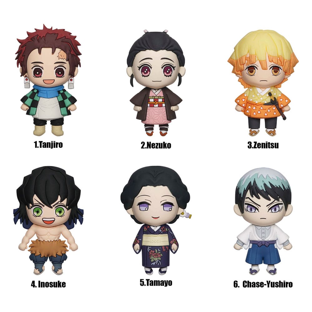 Demon Slayer Kimetsu no Yaiba 3D Magnets Series 3 Display 12