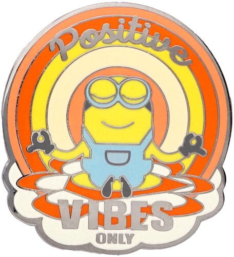 Minion Positive Bob More Than a Minion Pin Badge