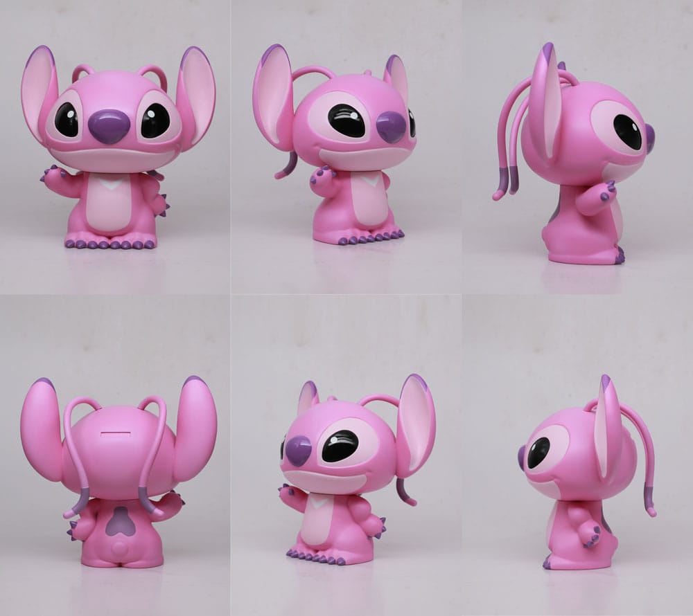 Disney Stitch The Movie Angel Figural Bank 20 Centimeter