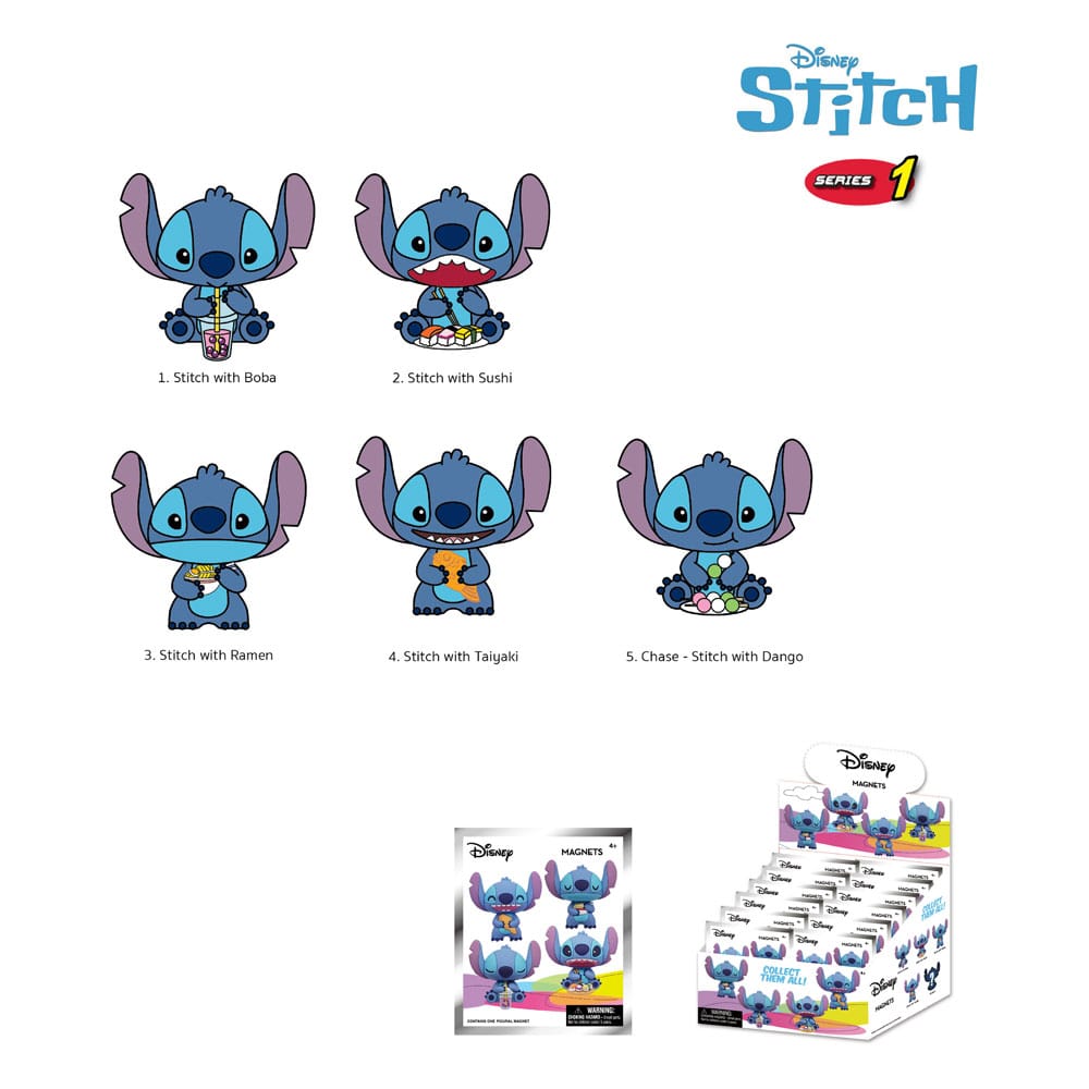 Lilo and Stitch Stitch Magnets Series 1 Display Box 12