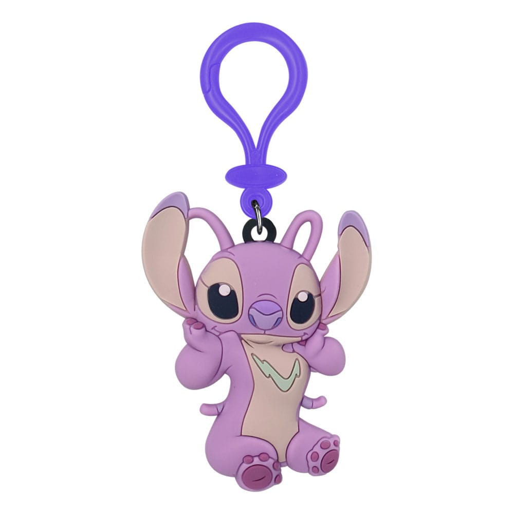 Lilo and Stitch Angel PVC Bag Clip Accessory