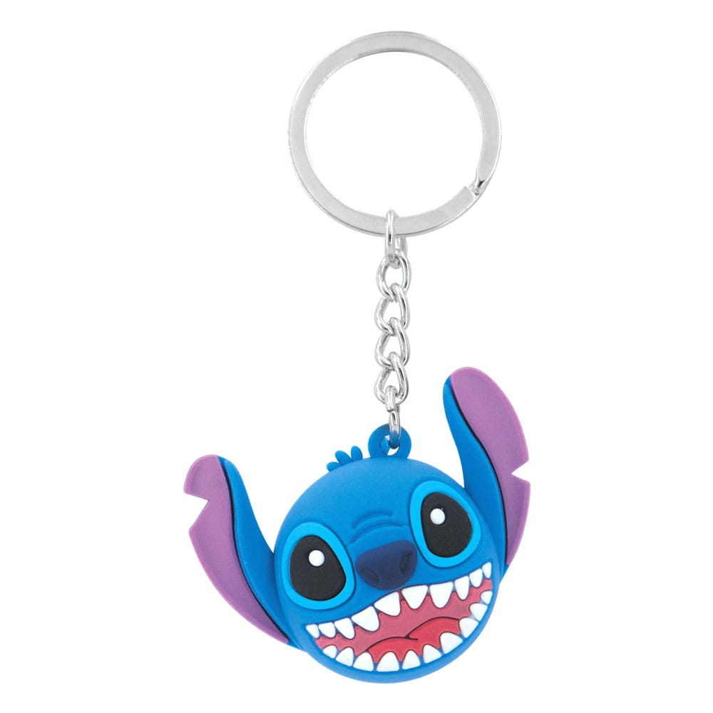 Disney Stitch Emoji Icon Ball Keychain