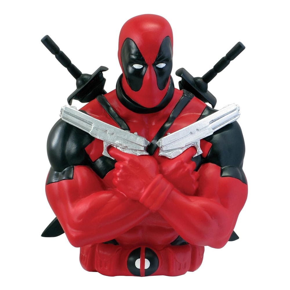 Marvel Deadpool Coin Bank 20 cm