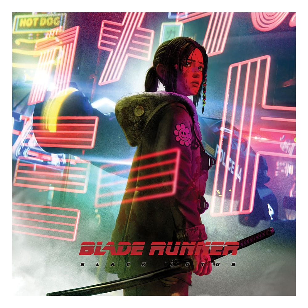 Blade Runner Black Lotus Original Television Soundtrack Vinyl LP Neon Magenta