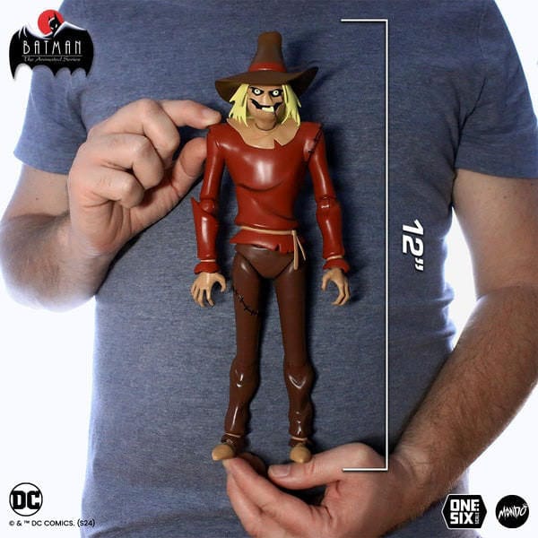 DC Comics Batman The Animated Series Scarecrow 1/6 Scale Action Figure