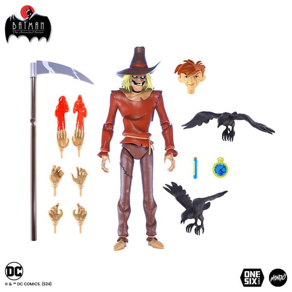 DC Comics Batman The Animated Series Scarecrow 1/6 Scale Action Figure