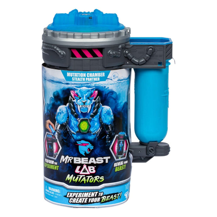 MrBeast Lab Mutators: Mutation Chamber Stealth Panther Action Figure