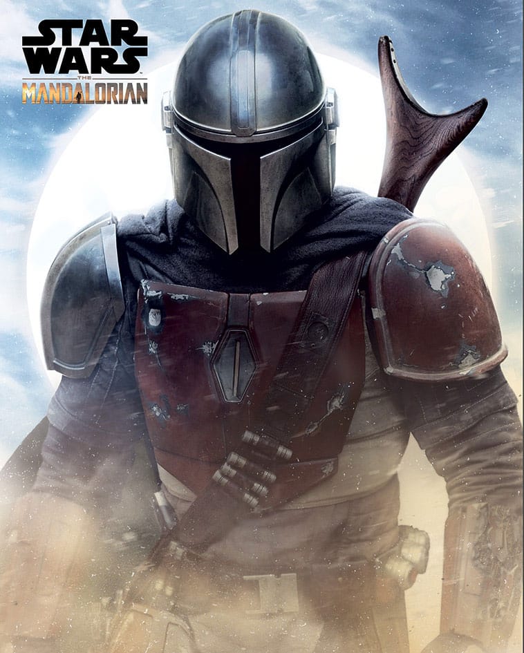 Star Wars The Mandalorian Sand Poster Pack 40 x 50 Centimeters Set Of 4