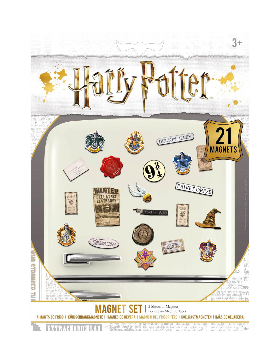 Harry Potter Wizardry Fridge Magnets