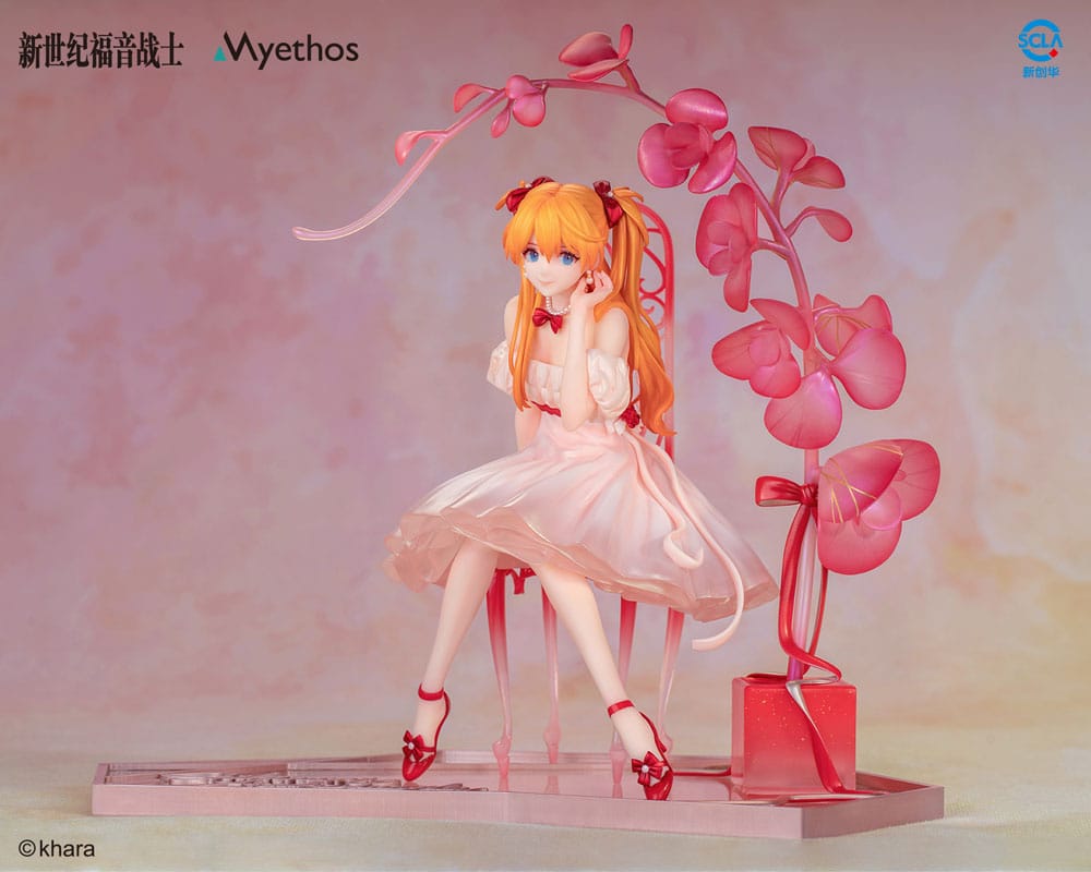 Evangelion Asuka Shikinami Langley Whisper Of Flower PVC Statue 22 Centimeters