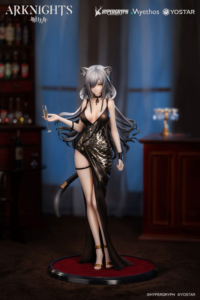 Arknights Schwarz Formal Dress Version PVC Statue 24 Centimeters