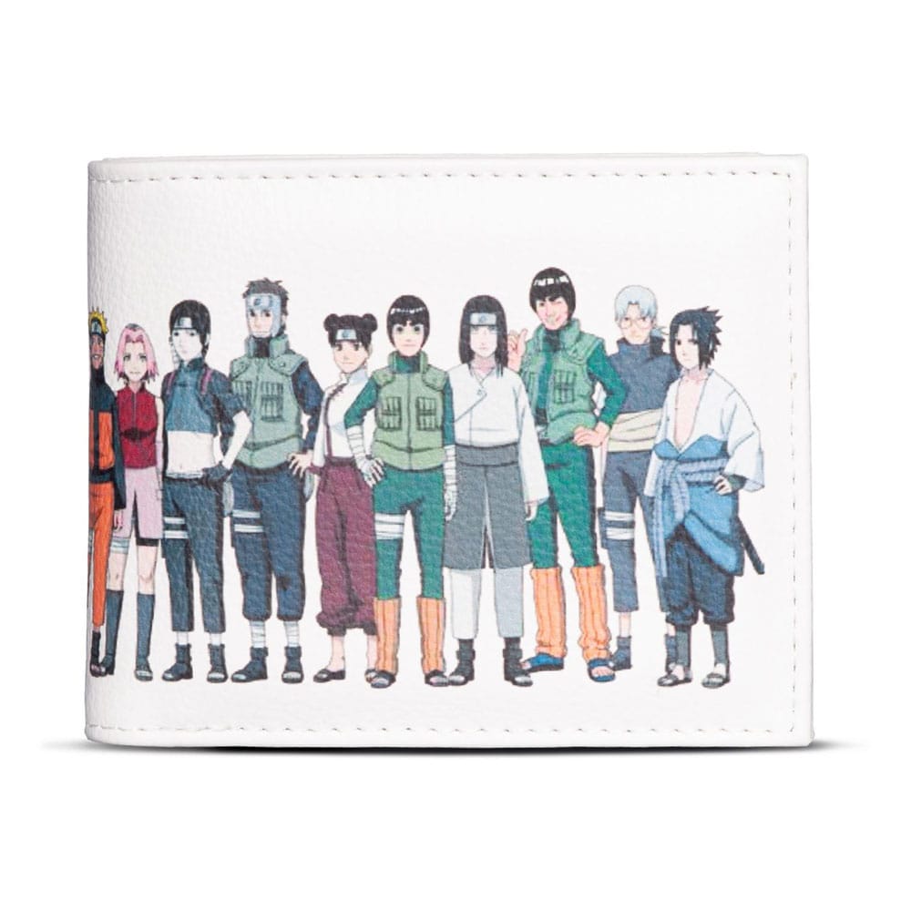 Naruto Shippuden Characters Bifold Wallet
