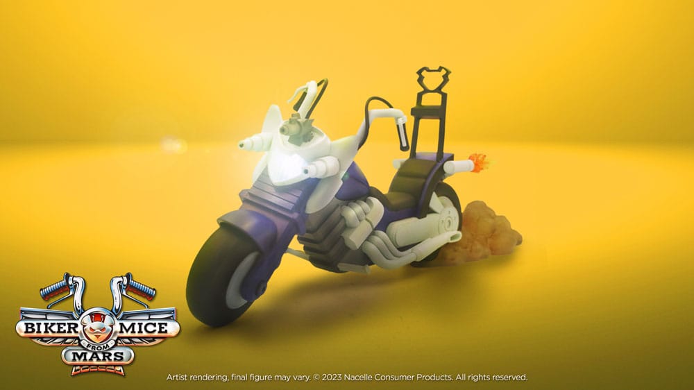 Biker Mice From Mars Modos Mondo Chopper Vehicle 25 Centimeters