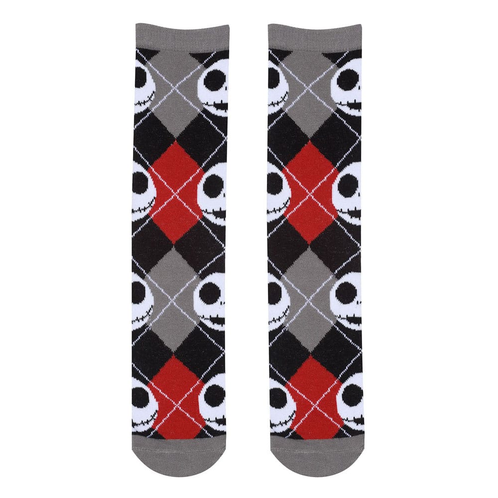 Nightmare Before Christmas Jack Logo Socks Size S M