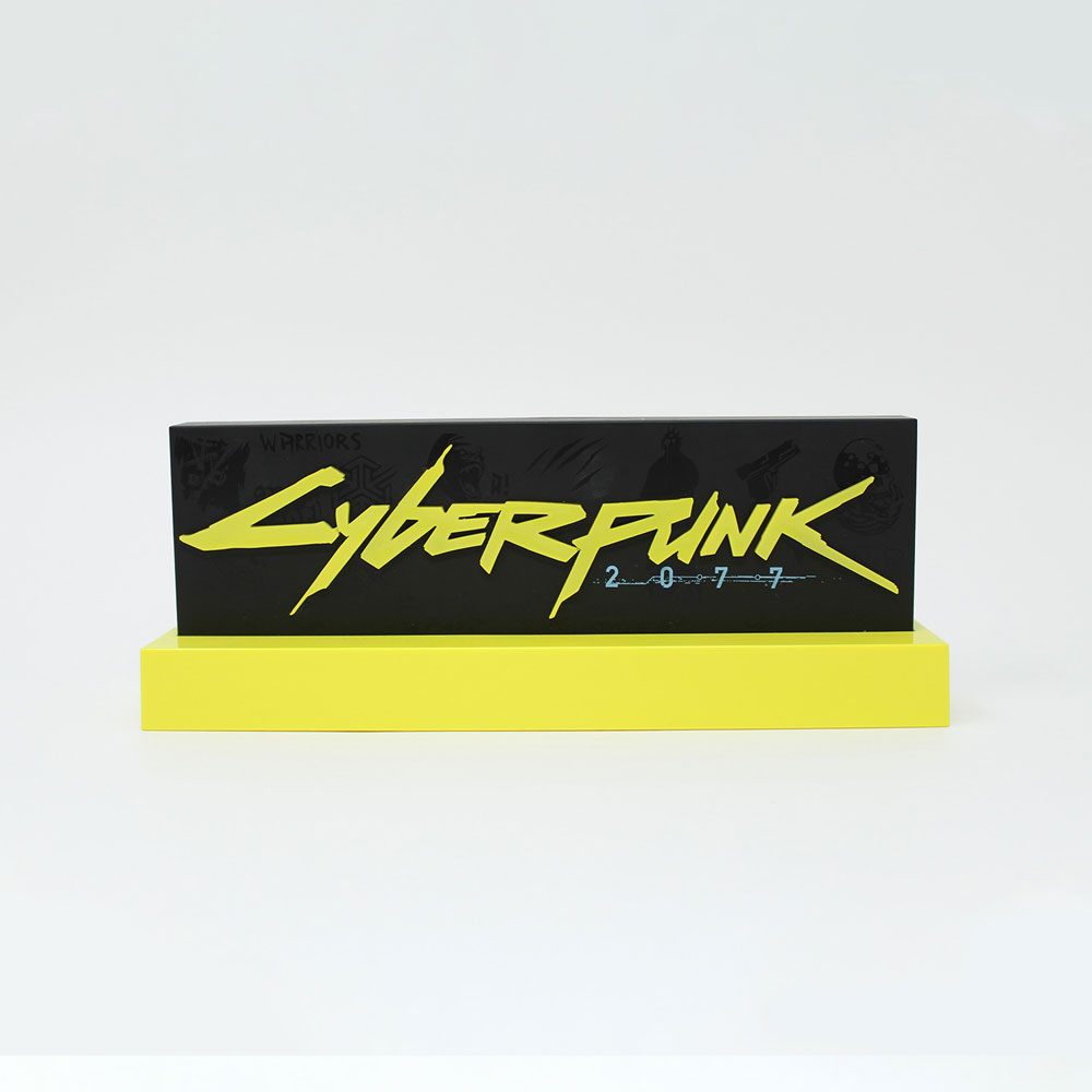 Cyberpunk 2077 Logo LED Light Figure 22 Centimeters
