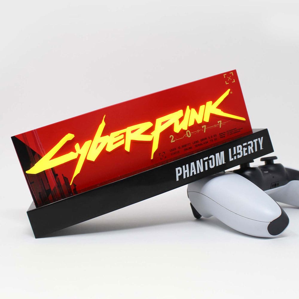 Cyberpunk Edgerunners Phantom Edition LED Light Figure 22 Centimeters