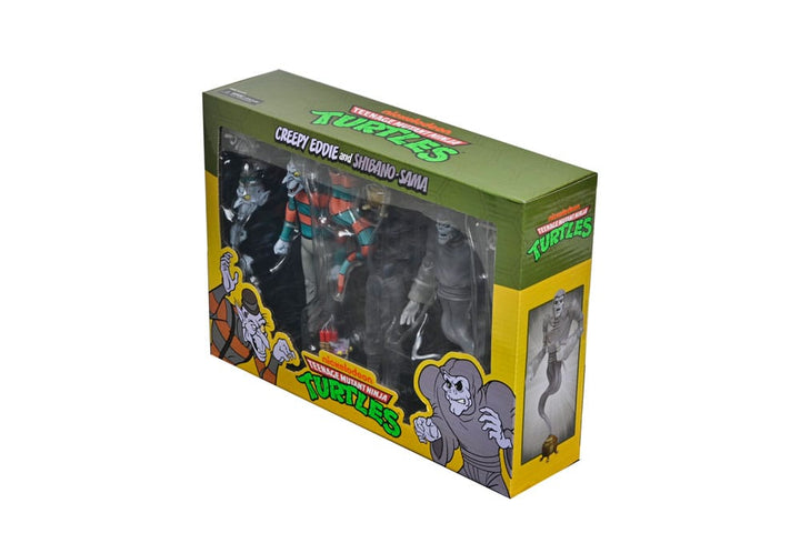 TMNT (Animated): Creepy Eddie and Shibano-Sama Saturday Morning Adventures Teenage Mutant Ninja Turtles 2-Piece 7" Scale Action Figure (Pre-Order September 2025)