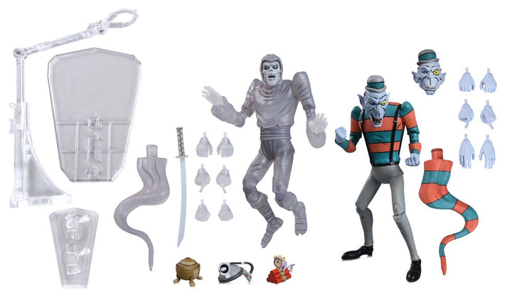 TMNT (Animated): Creepy Eddie and Shibano-Sama Saturday Morning Adventures Teenage Mutant Ninja Turtles 2-Piece 7" Scale Action Figure (Pre-Order September 2025)