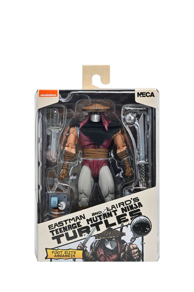 TMNT: (Mirage Comics) Foot Assassin (Classic Colours) 7" Scale Action Figure Teenage Mutant Ninja Turtles (Pre-Order September 2025)