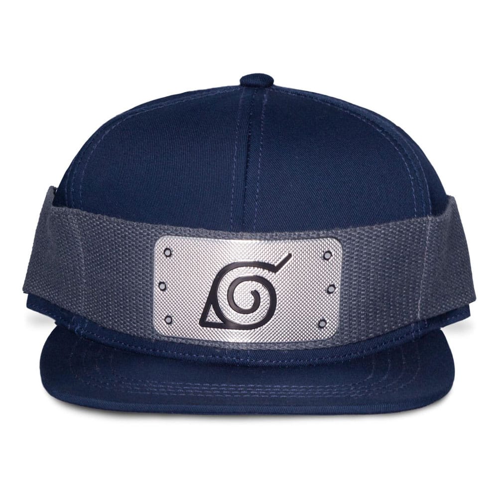 Naruto Shippuden Blue Logo Snapback Cap