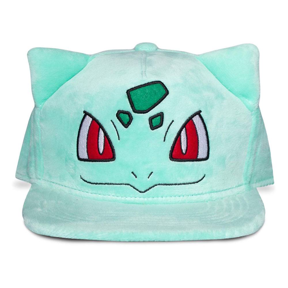Pokemon Bulbasaur Plush Snapback Cap