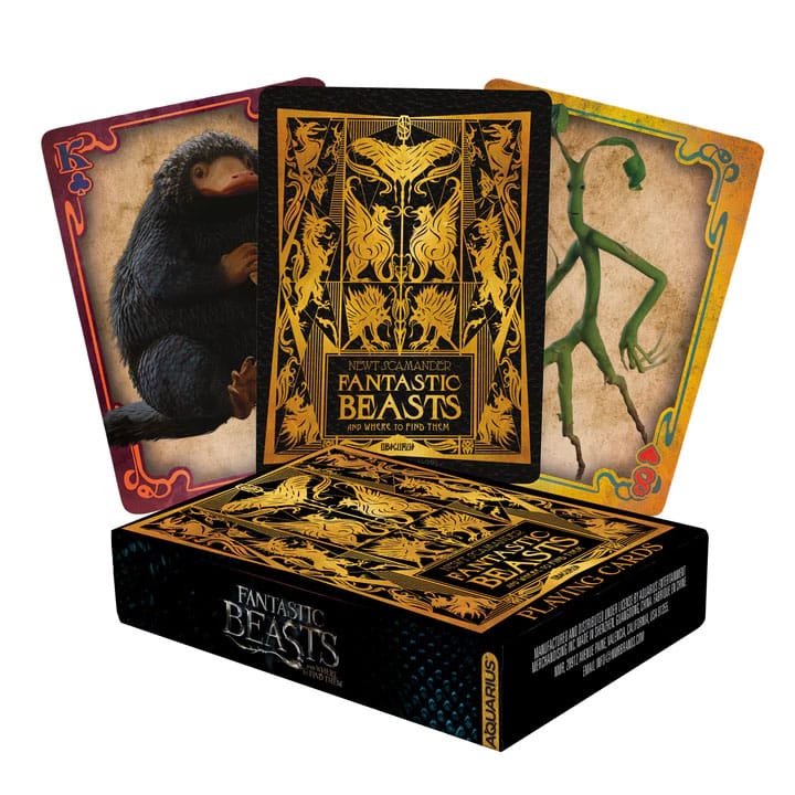 Harry Potter Fantastic Beasts Collectible Playing Cards