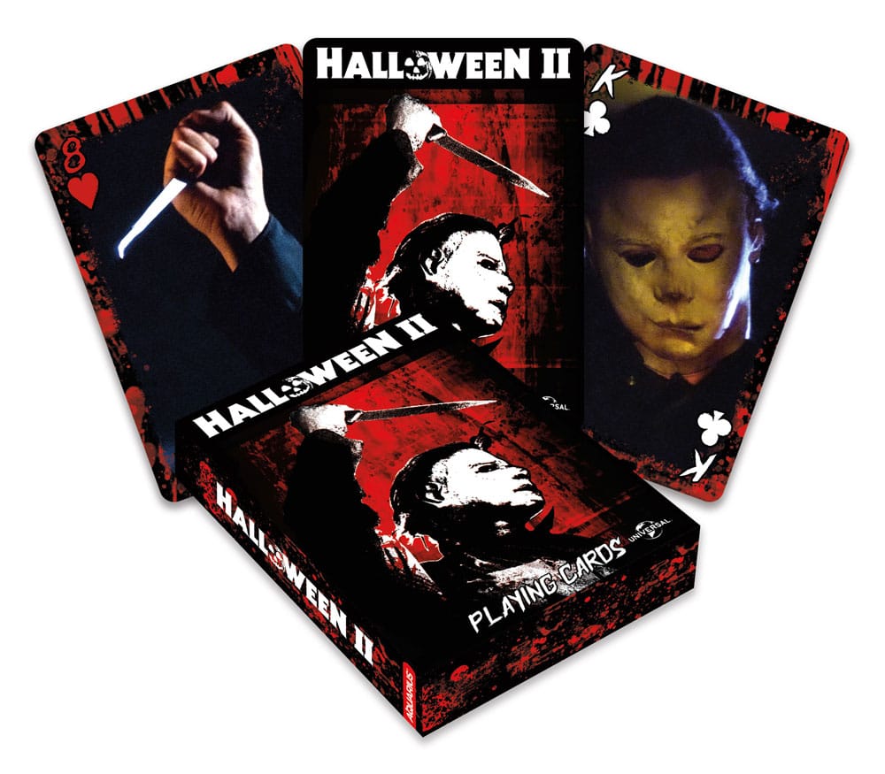 Halloween II Movie Scenes Playing Cards