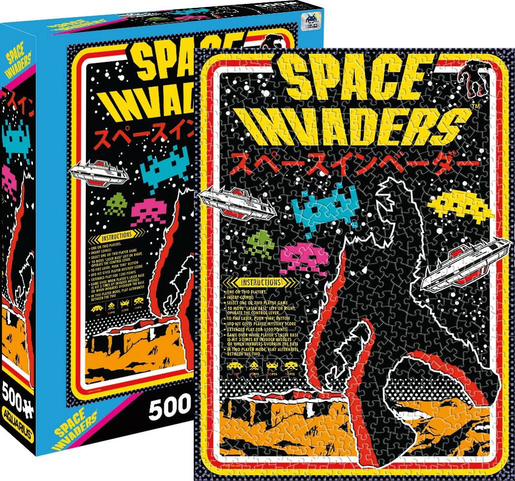 Space Invaders 500 Piece Jigsaw Puzzle
