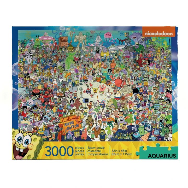 SpongeBob Bikini Bottom 3000 Piece Jigsaw Puzzle