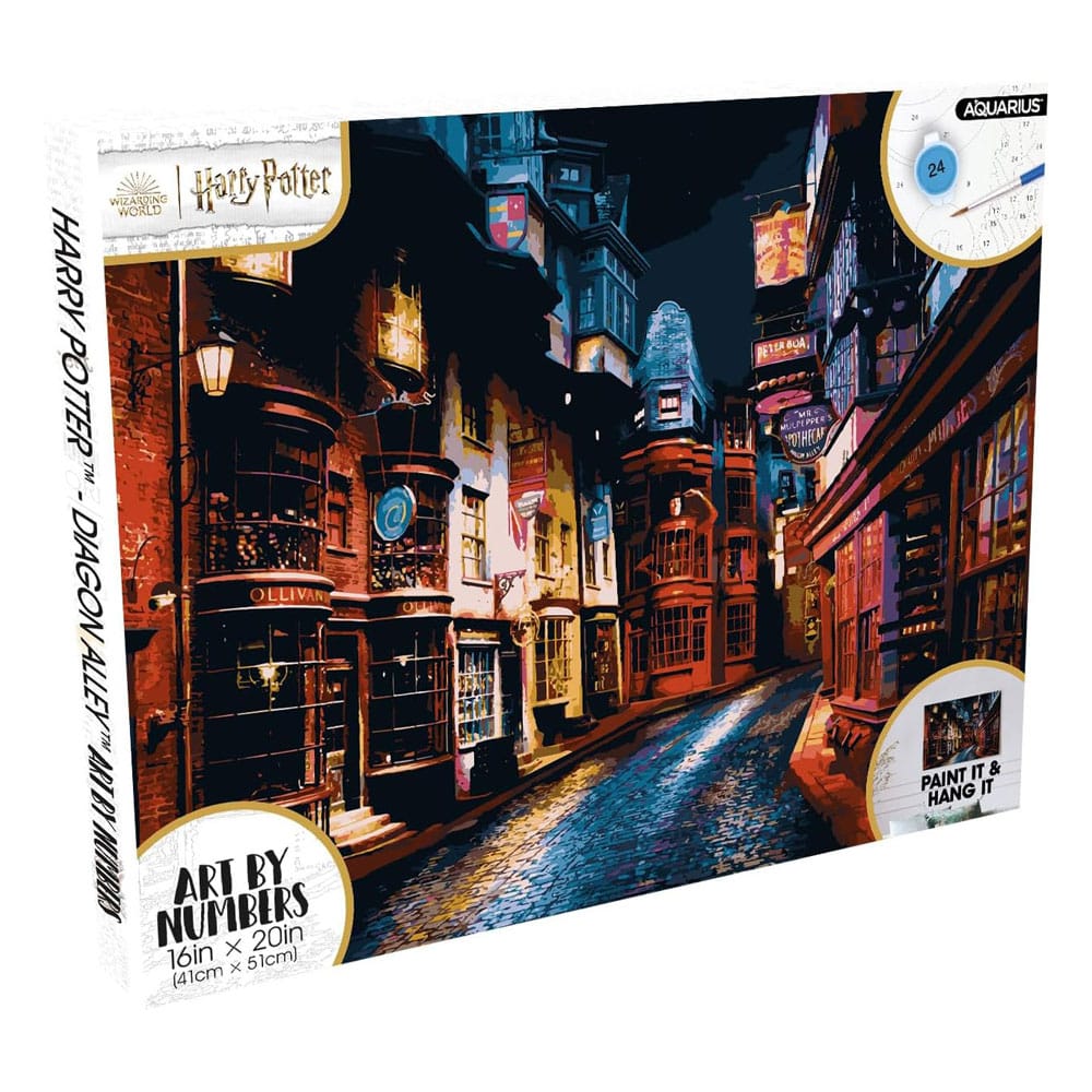 Harry Potter Diagon Alley Paint by Numbers Painting Set 40 x 50 cm