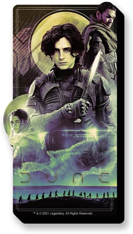 Dune Sci Fi Collage Art Magnet