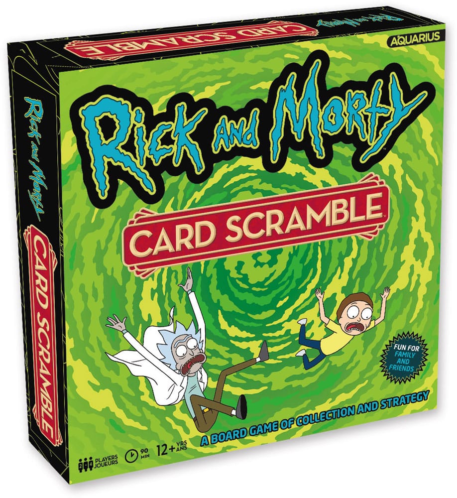 Rick and Morty Card Scramble Board Game English Version
