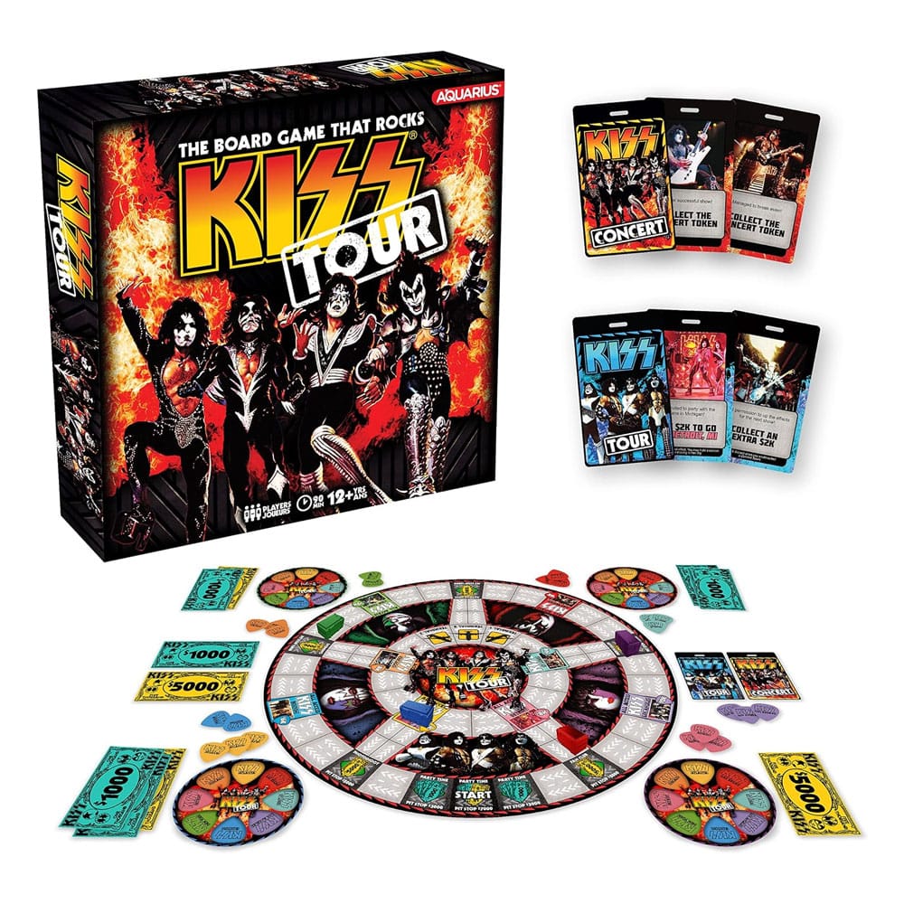 KISS Band Tour Board Game Collectible