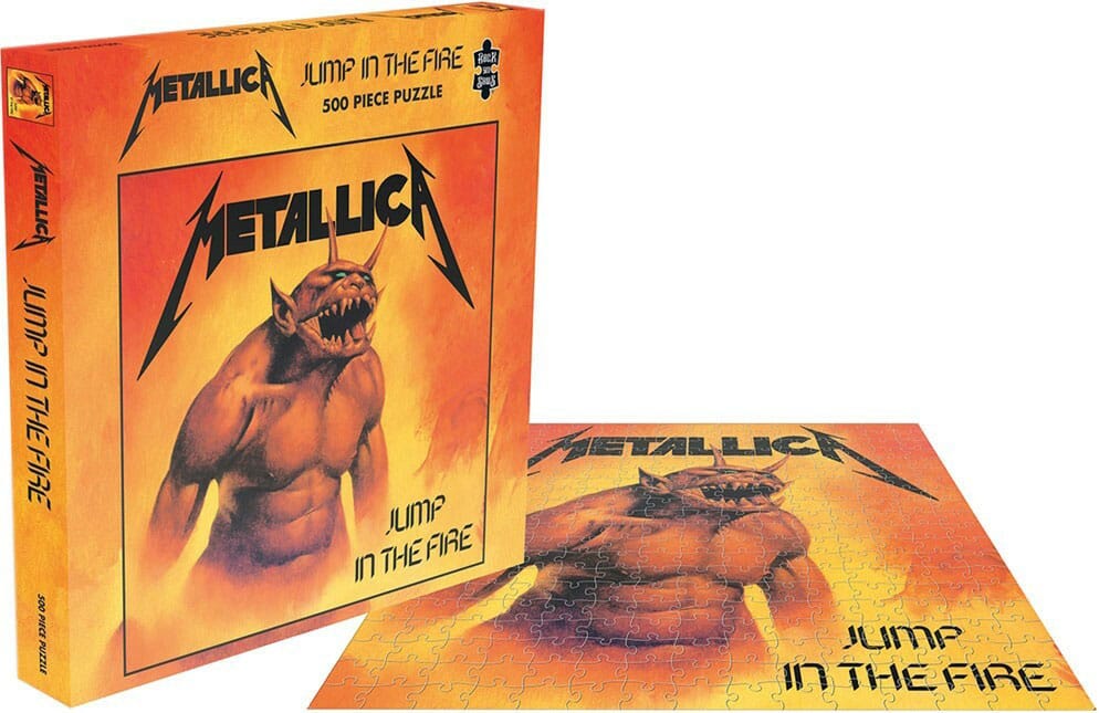 Metallica Jump In The Fire Jigsaw Puzzle Music 500 Pieces