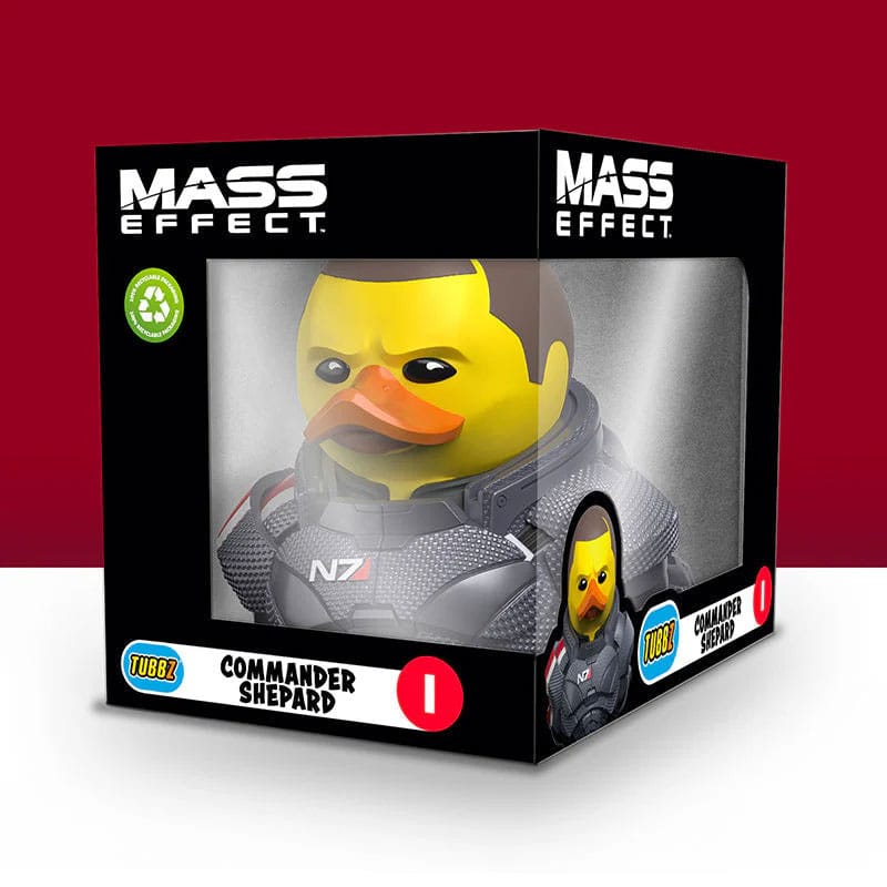 Mass Effect Commander Shepard Tubbz PVC Figure Boxed Edition 10 cm
