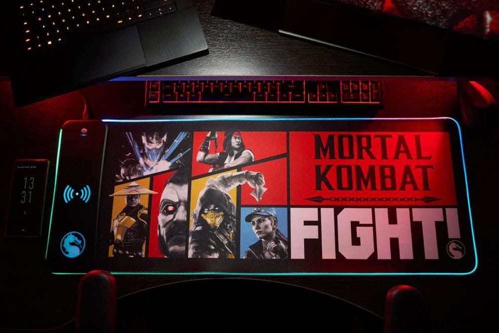 Mortal Kombat Mousepad Mobile Charger Officially Licensed