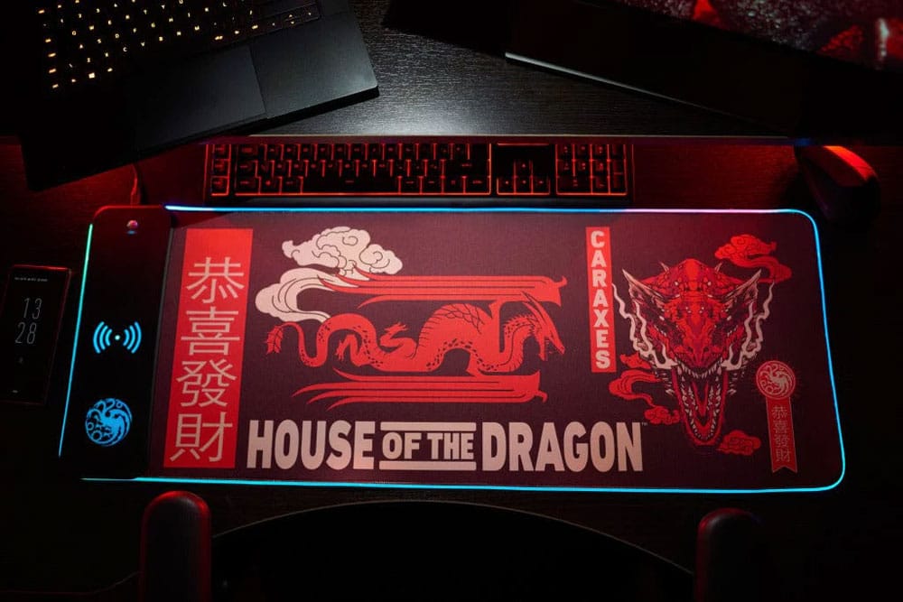 House of the Dragon Mousepad Mobile Charger Officially Licensed