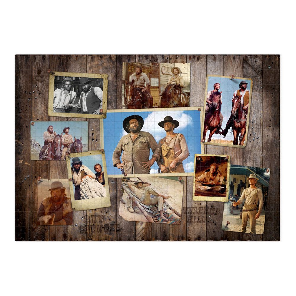 Bud Spencer and Terence Hill Western Photo Wall Jigsaw Puzzle 1000 Pieces
