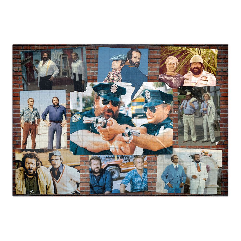 Bud Spencer and Terence Hill Jigsaw Puzzle Poster Wall 002 1000 Pieces