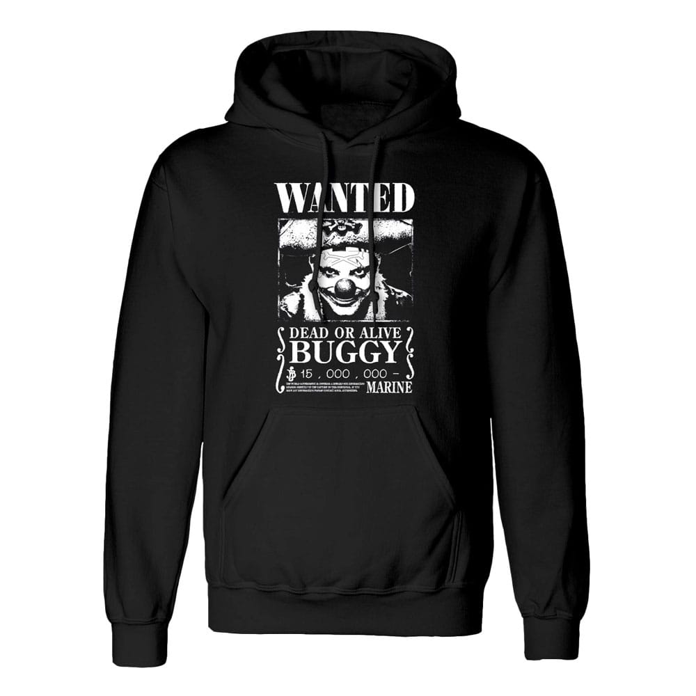 One Piece Buggy Hooded Sweater Size M