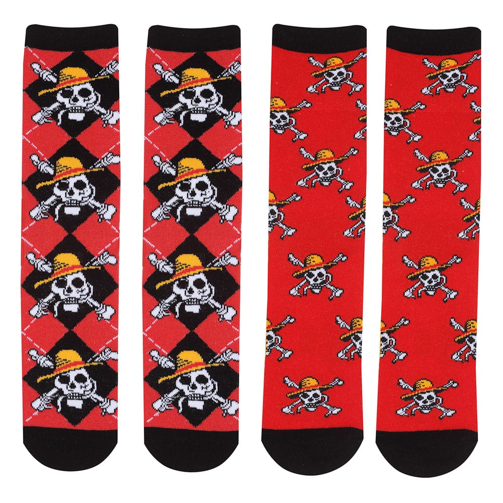 One Piece Socks 2 Pack Size L XL