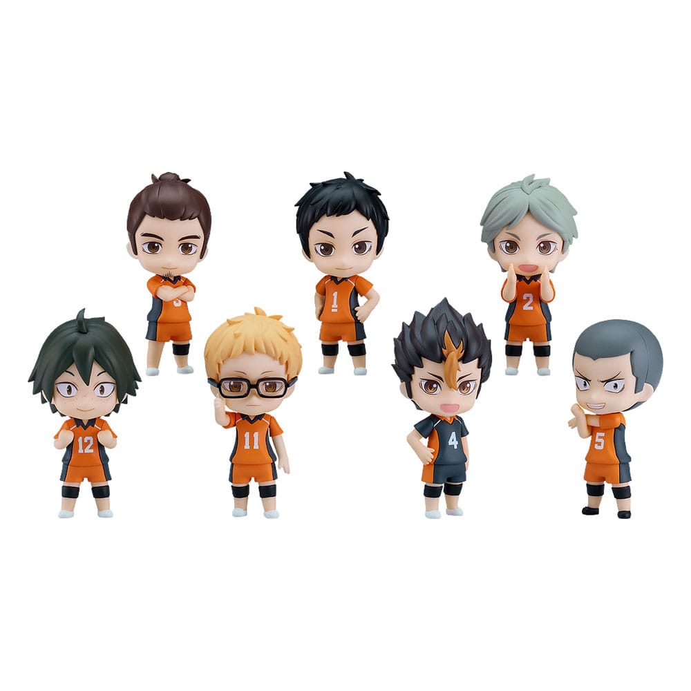 Haikyu Surprise Ver 02 Karasuno Edition Nendoroid Action Figure Assortment 7 cm