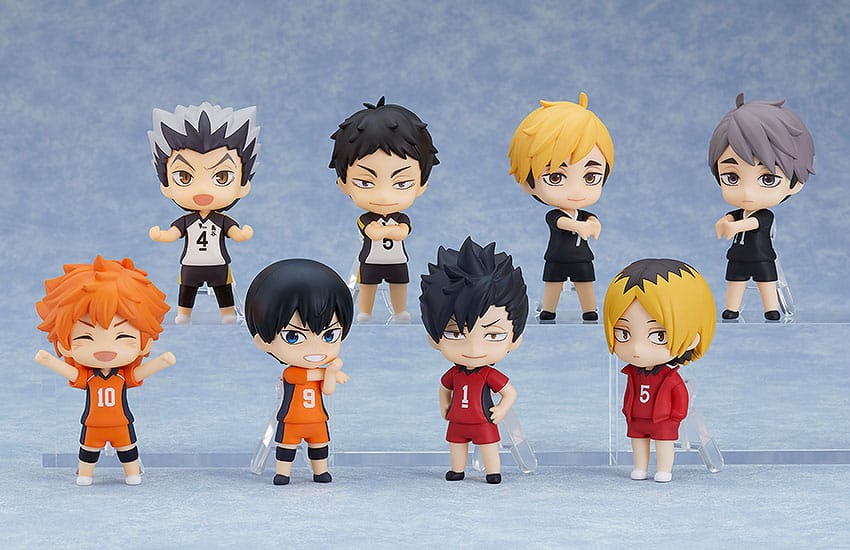 Haikyu Surprise Ver 02 Karasuno Edition Nendoroid Action Figure Assortment Re Run 7 cm