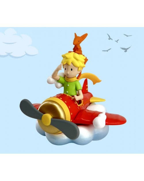 Bandai Little Prince and Fox on the Plane The Little Prince Figure 7 cm