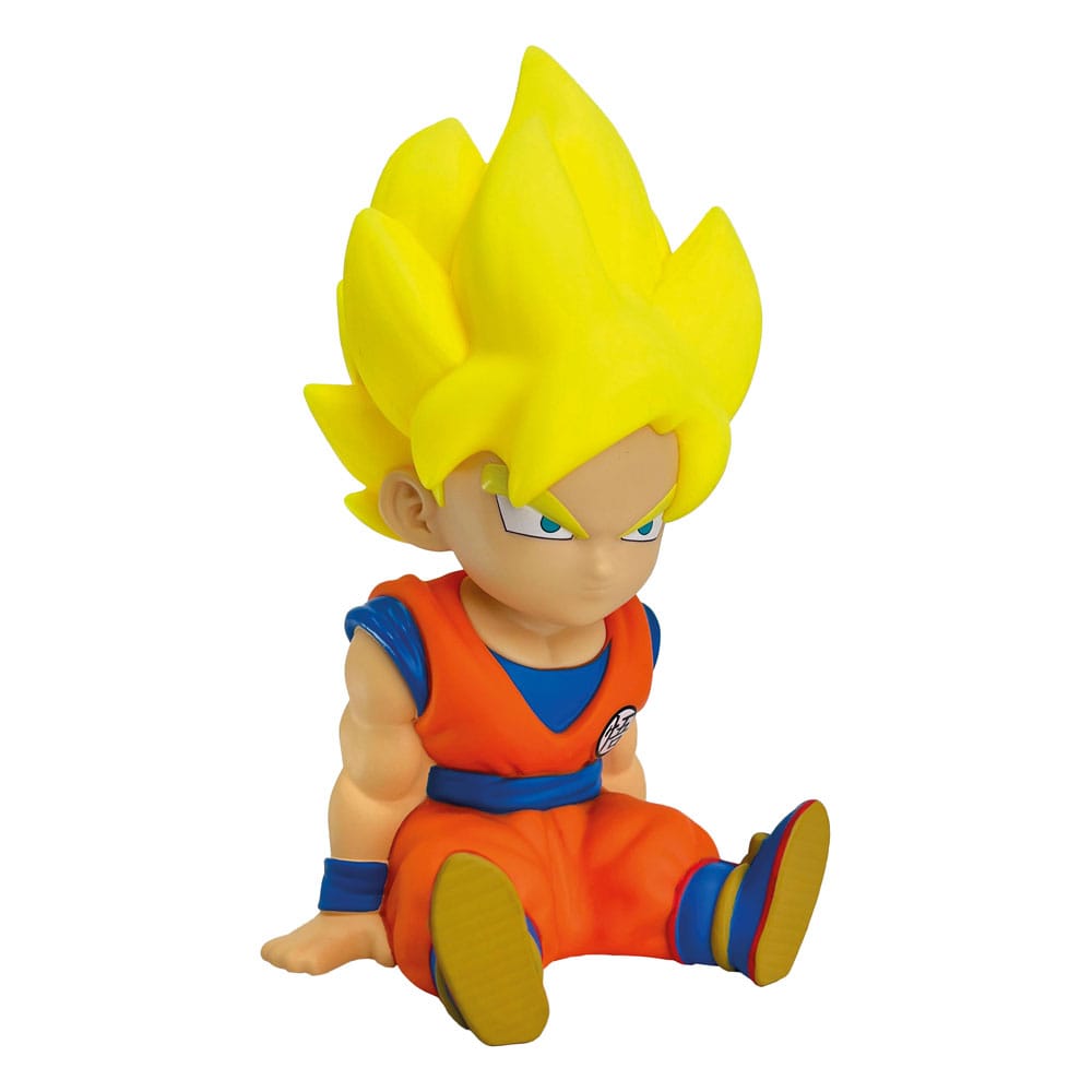 Bandai Son Goku Super Saiyan Dragon Ball Coin Bank 19 cm