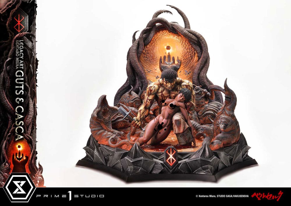 Prime 1 Studio Guts and Casca Berserk Vinyl Figure 72 cm