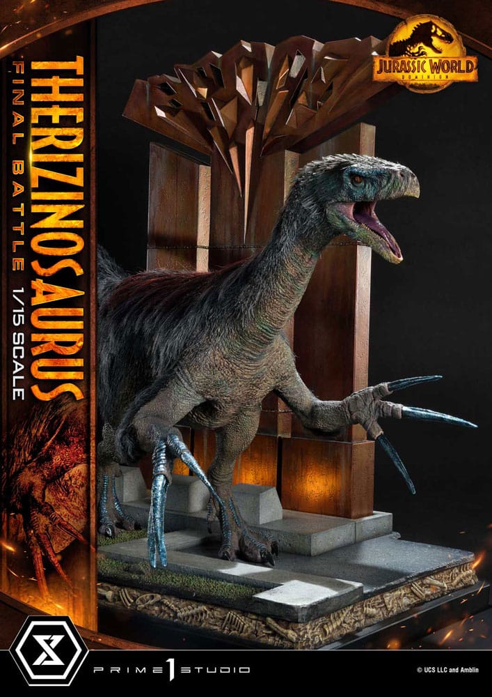 Prime 1 Studio Therizinosaurus Jurassic World Dominion Final Battle Bonus Version Vinyl Figure 55 cm