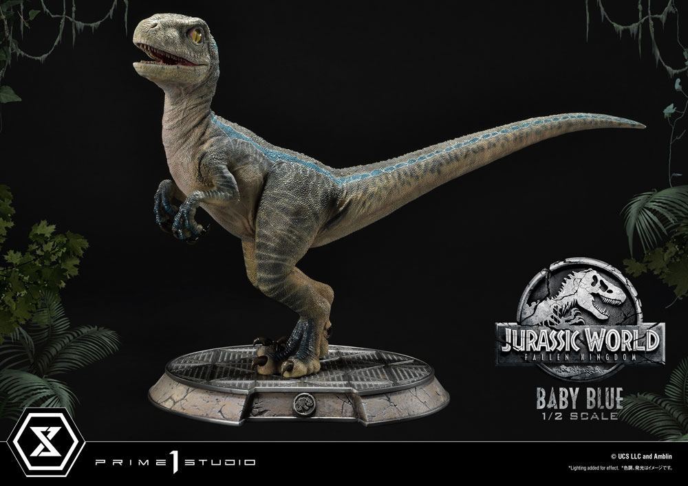 Prime 1 Studio Baby Blue Jurassic World Fallen Kingdom Vinyl Figure 34 cm