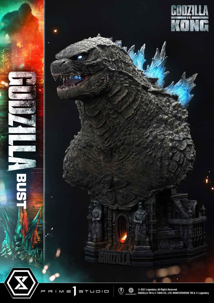 Prime 1 Studio Godzilla Godzilla vs Kong Bonus Version Vinyl Figure 75 cm